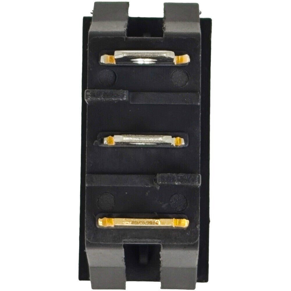 ZE-215 Lighted Rocker Switch On Off for Zing Ear 3 Prong SPST Snap-in