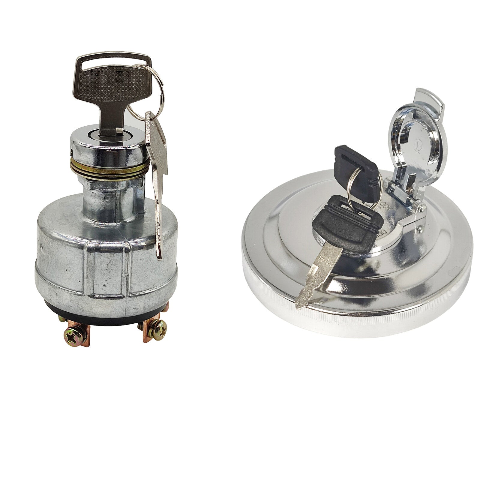Excavator Ignition Switch & Fuel Cap for Hitachi John Deere AT321249 EX200-1