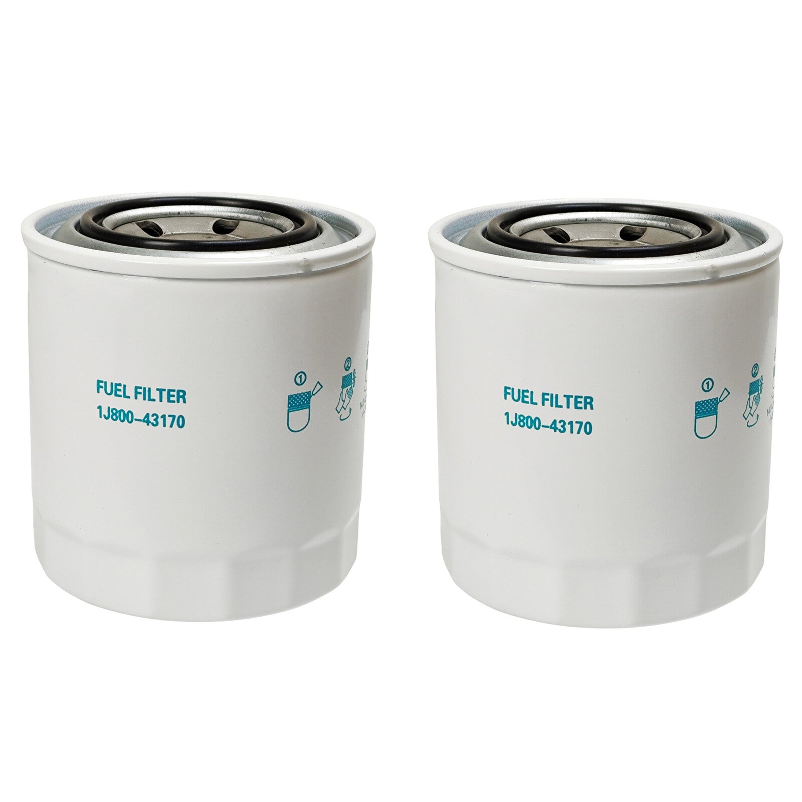 2X Fuel Filter 183-8187 1838187 Advanced High Efficiency