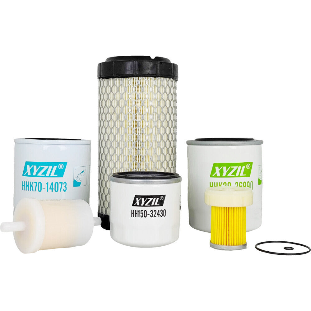 Air Fuel In-Line Oil Hydraulic HST Filter Maintenance Kit Fit for Kubota RTV900