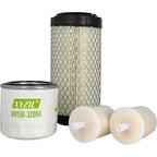 Engine Oil Fuel Air Filter Kit Fit for Kubota ZD28 BX2200 BX2660 Tractor
