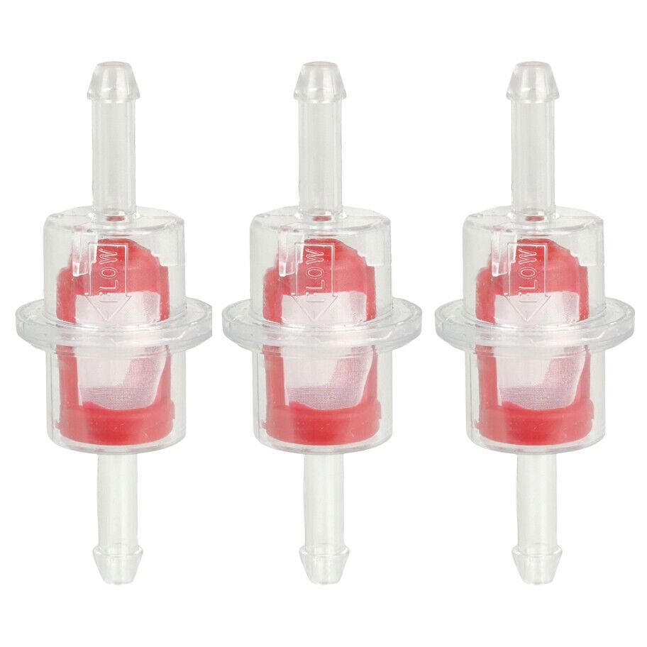 1/4” 5/16" Inline Fuel Filter 0510-335 Fit for Honda Big Red 200 250 ATC 700 MUV