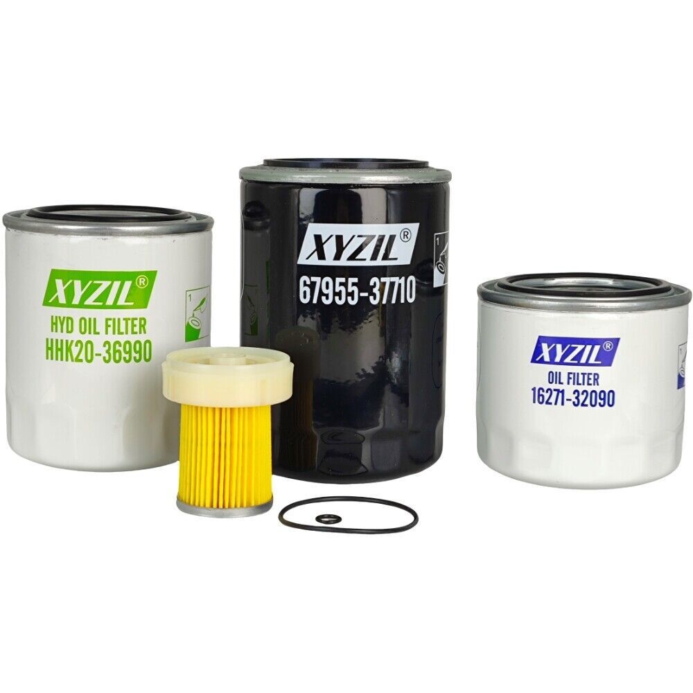 Maintenance Service Filter Kit Fit for Kubota B2910HSD B2710HSD