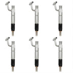 6X Fuel Injector 6202-13-3110 6207-11-3100 Fit Komatsu SA6D95L Engine PC200-6