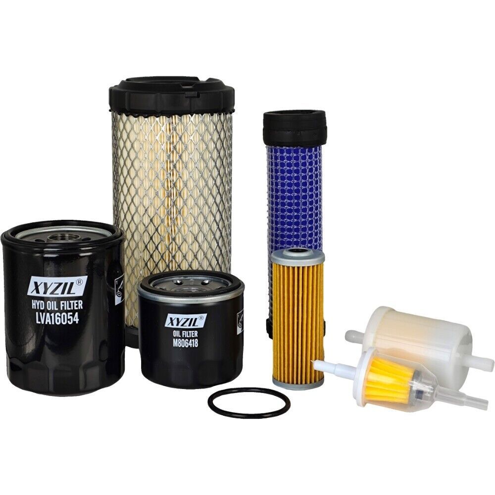 Complete Filter Kit LVA21035 for John Deere 1023E 1026R Compact Utility Tractor