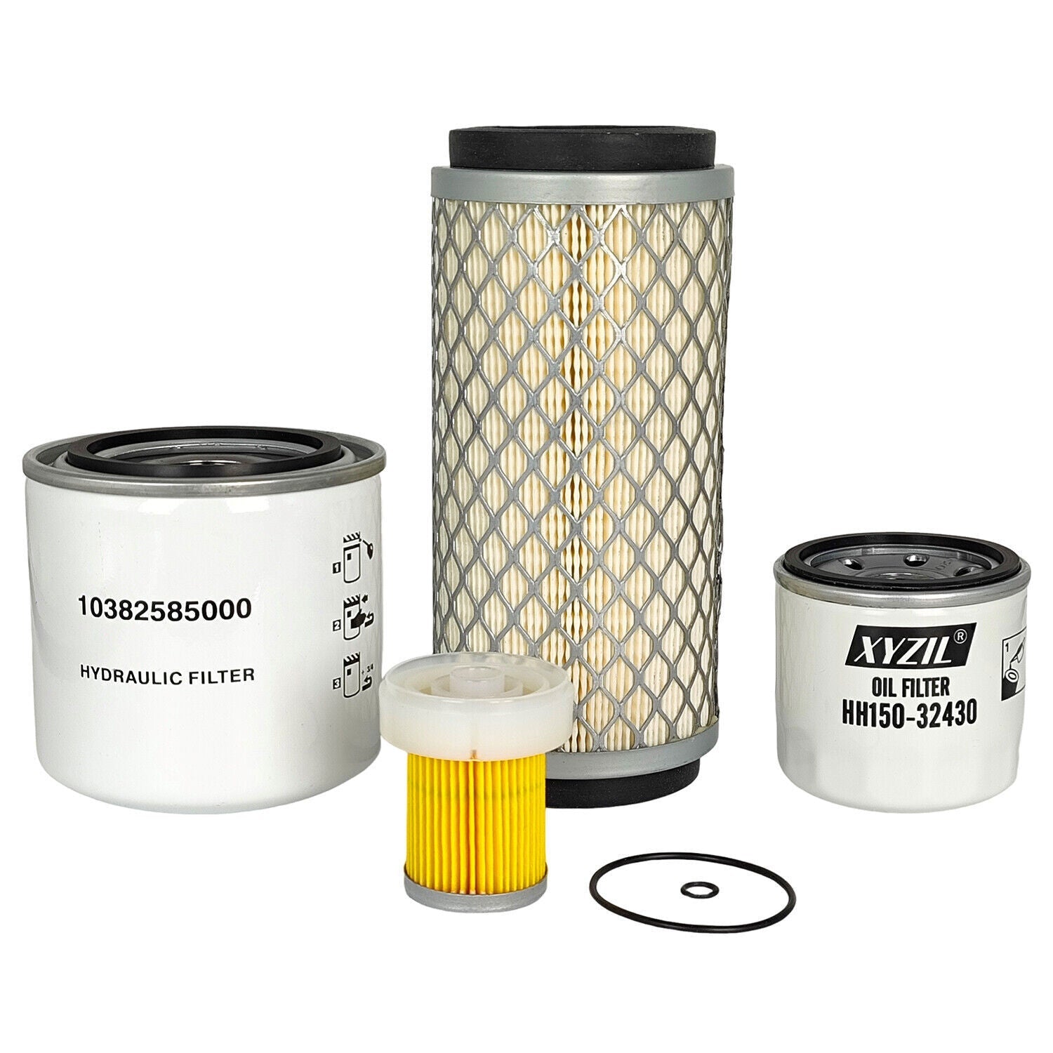 Filter Kit Fit for Mahindra Tractor Max 22 24 25XL HST w/ 1.3L Engine