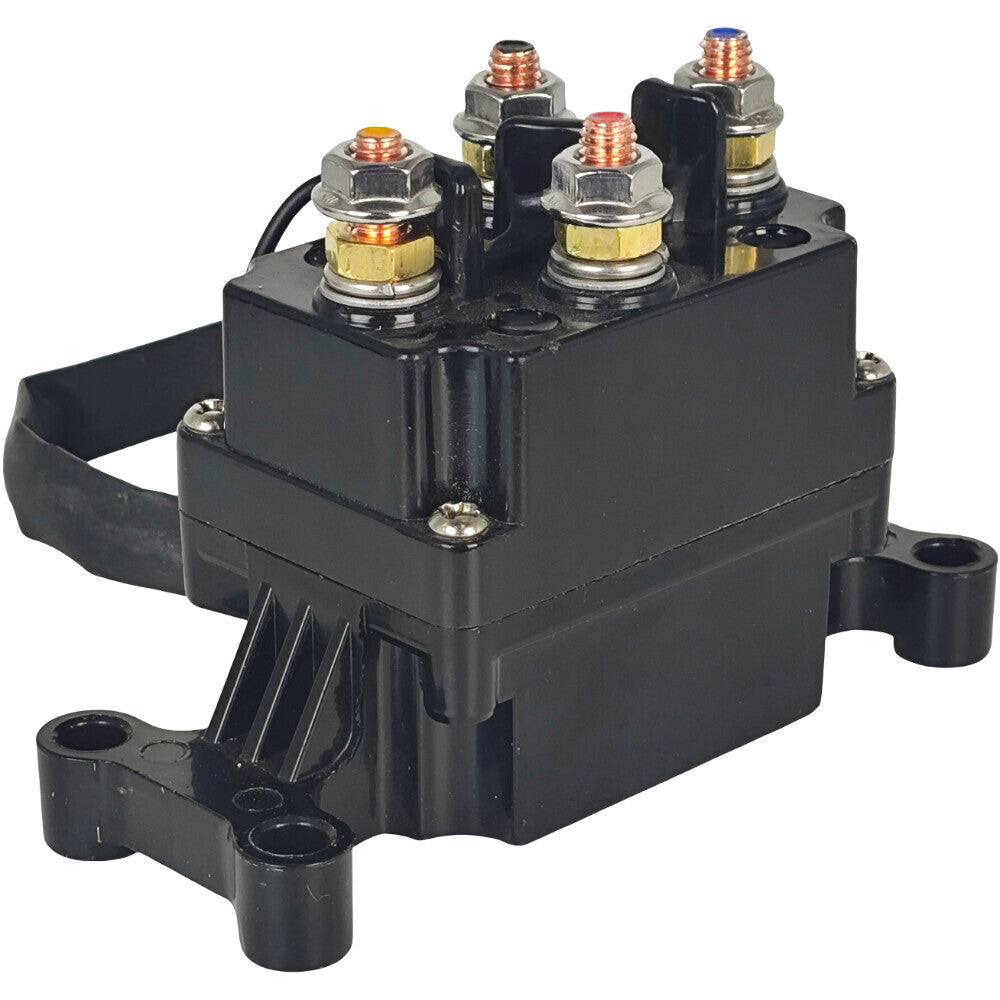 12V Winch Solenoid Relay 4015095 4013465 Fit for Polaris ATV UTV 2000-5000lbs