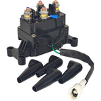 12V Winch Solenoid Relay 4015095 4013465 Fit for Polaris ATV UTV 2000-5000lbs