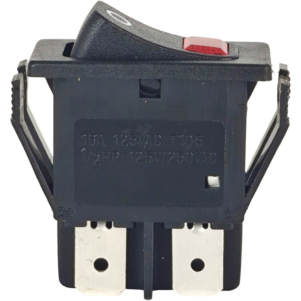 16A 125V Rocker Switch 02.19.080.00 Fit for Hatco CDW-3N FDWD-1X FDWD-2X DPST