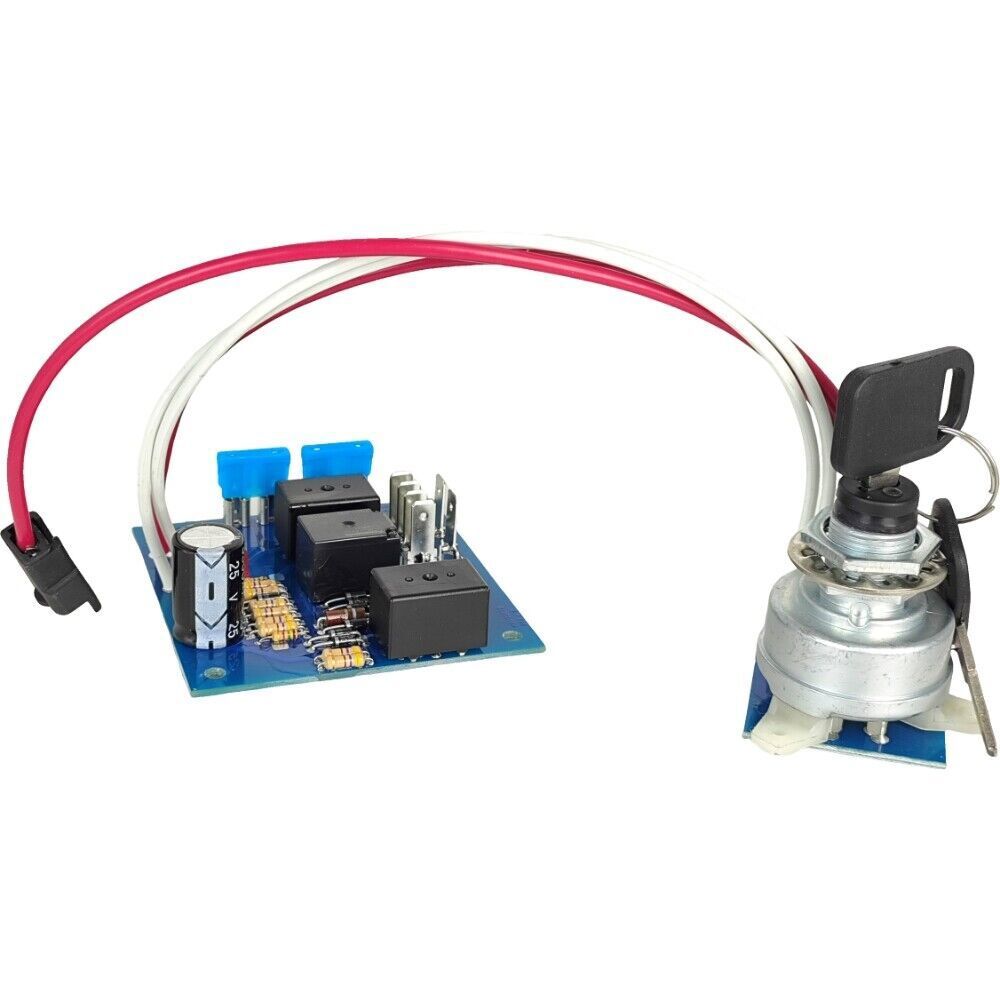 Ignition Module w/ 2 Keys AM124835 Fit for John Deere 445 455 AM131841 TCA24616