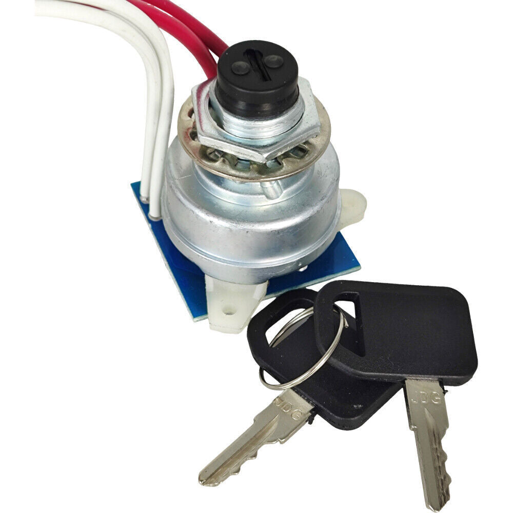 Ignition Module w/ 2 Keys AM124835 Fit for John Deere 445 455 AM131841 TCA24616