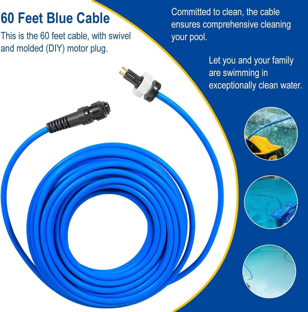 60ft 99958903-DIY Cable 2 Wire for Dolphin Maytronics Pool Cleaner S200 Active20