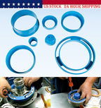 Transmissions Tool Lip Seal Installer Protector Kit for Ford AOD AODE 4R70W 4R75