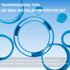 Transmissions Tool Lip Seal Installer Protector Kit for Ford AOD AODE 4R70W 4R75