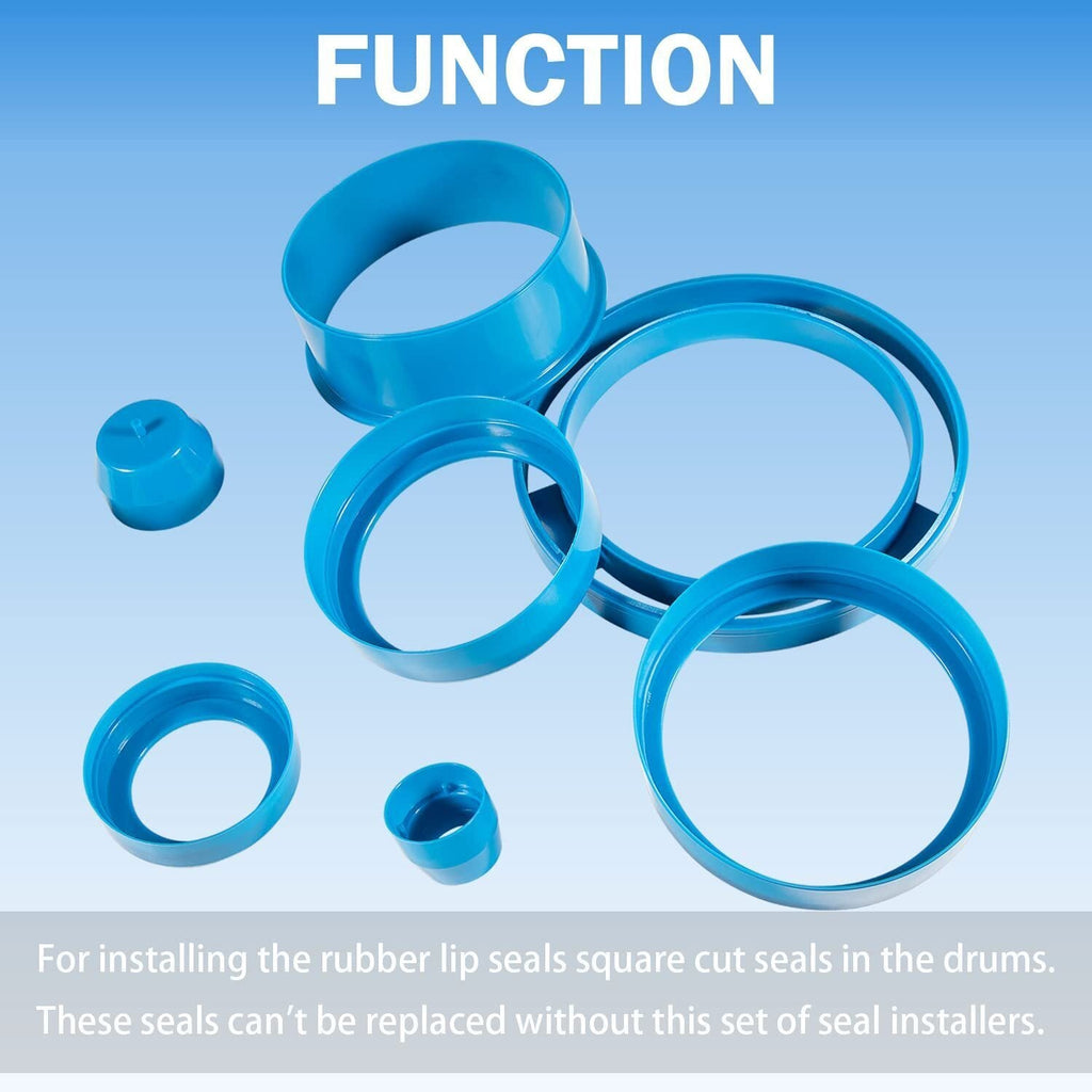 Transmissions Tool Lip Seal Installer Protector Kit for Ford AOD AODE 4R70W 4R75