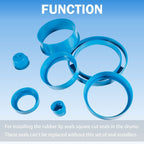 Transmissions Tool Lip Seal Installer Protector Kit for Ford AOD AODE 4R70W 4R75