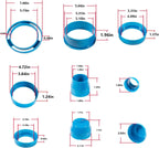 Transmissions Tool Lip Seal Installer Protector Kit for Ford AOD AODE 4R70W 4R75