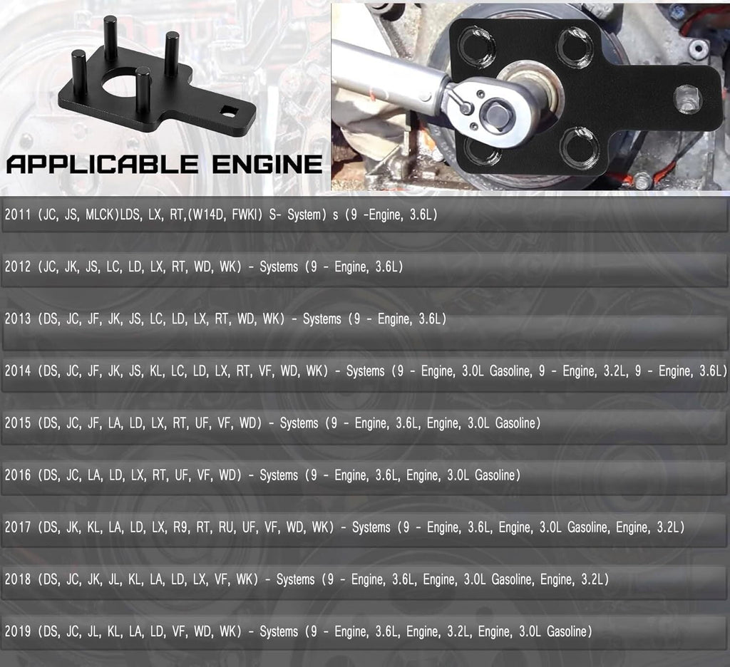Mopar 3.0L 3.2L 3.6L Vibration Damper Holder 10198A