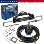 Boat Hydraulic Steering System Kit Marine Outboard Steering 150HP Outboard