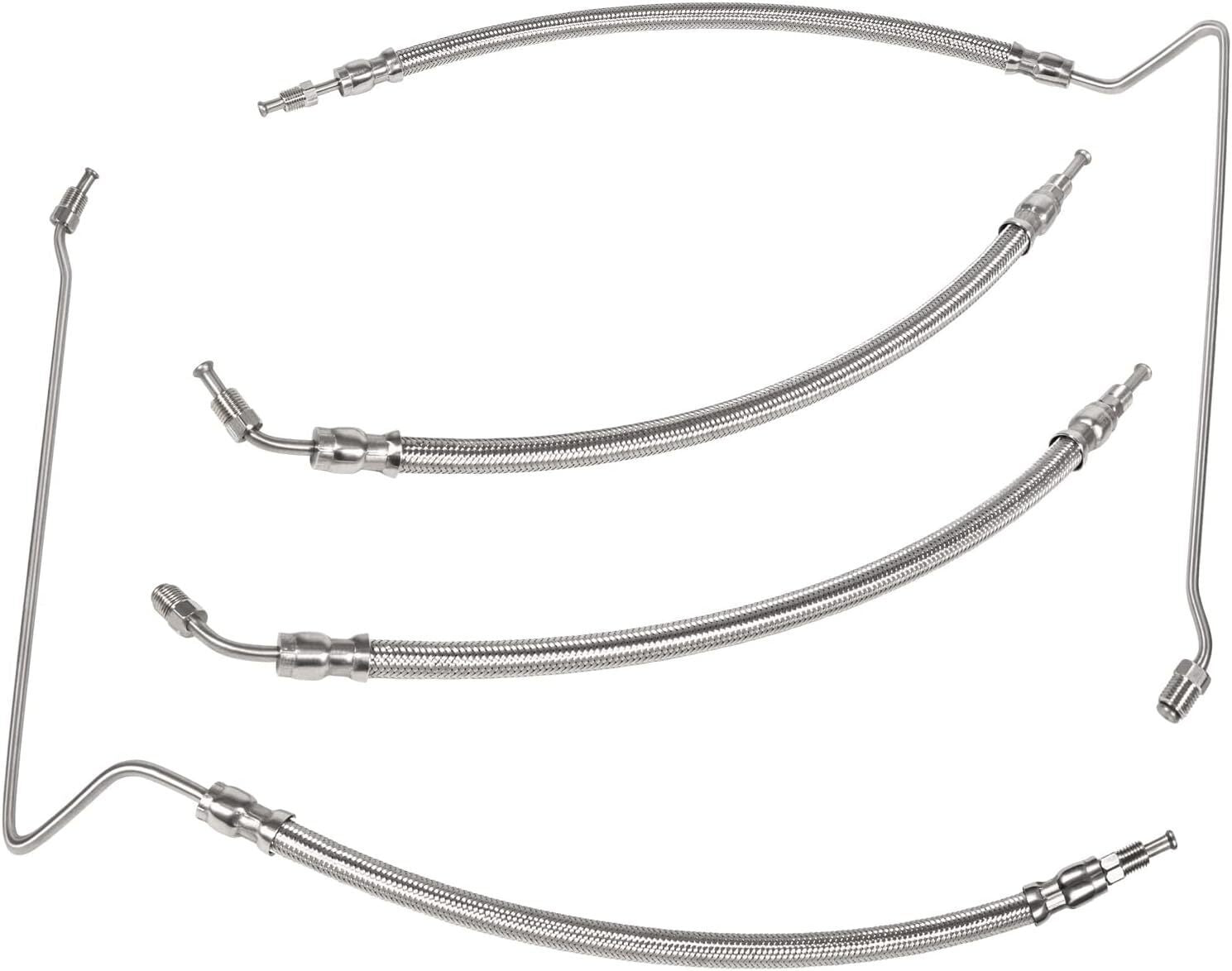 9B-104A Trim Tilt Hydraulic Ram Cylinder Hose Kit Fits Mercruiser Alpha One