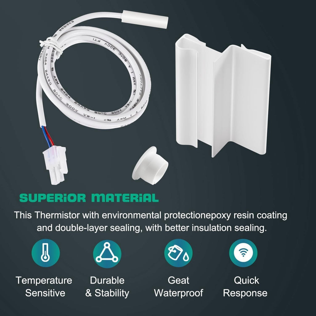 for Dometic Thermistor Kit, RV Refrigerator Thermostat Sensor for RM W 2 Wire