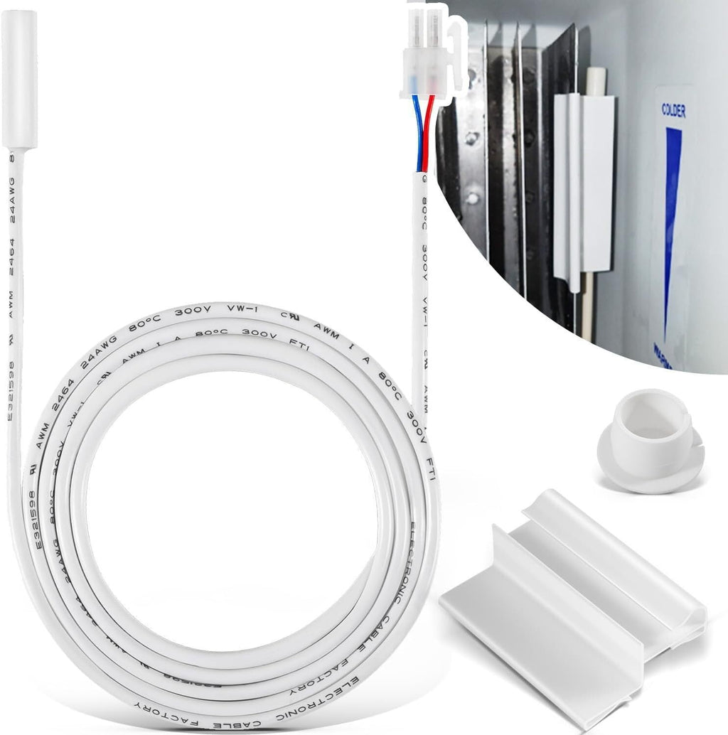 for Dometic Thermistor Kit, RV Refrigerator Thermostat Sensor for RM W 2 Wire