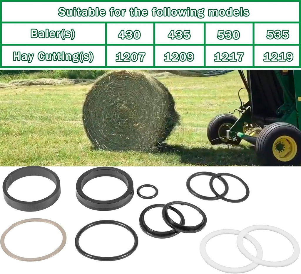 AE43288 Hydraulic Gate Cylinder Seal Kit for John Deere 430 530 Round Baler