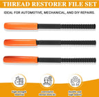 3Pcs/Set Thread Restorer File Chaser Set Metric & SAE Repair Hardward DIY 2573