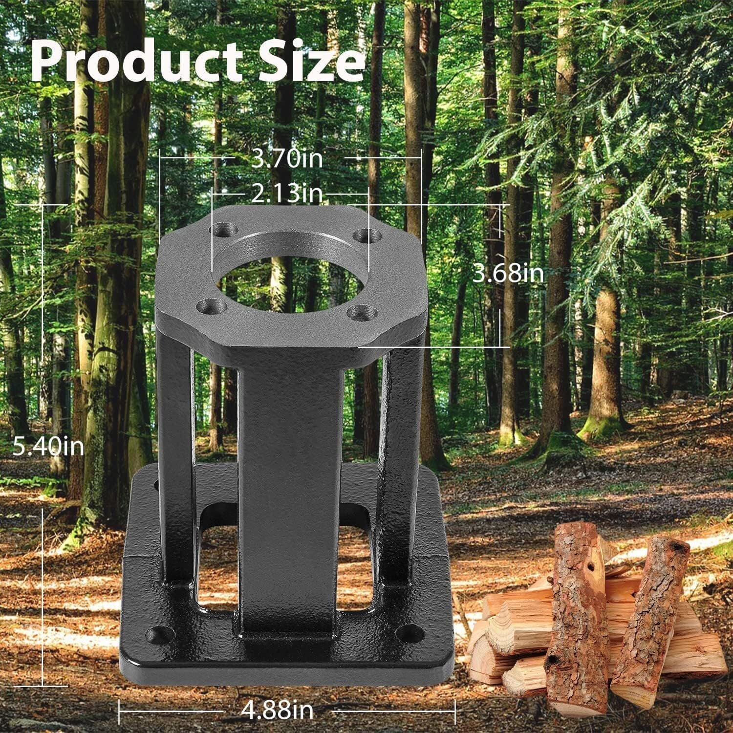 Log Splitter Hydraulic Pump Mount for 8-15 Hp Engines