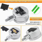 10000PSI Digital Hydraulic Pressure Gauge Test Coupling Kit 1/4 NPT 700BAR/70Mpa