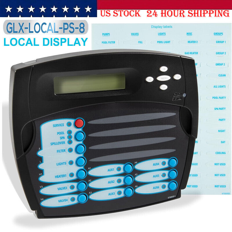 GLX-LOCAL-PS-8 Local Display & Keypad for Hayward Goldline AQL-PS-8-V, AQL-PS-8