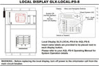 GLX-LOCAL-PS-8 Local Display & Keypad for Hayward Goldline AQL-PS-8-V, AQL-PS-8