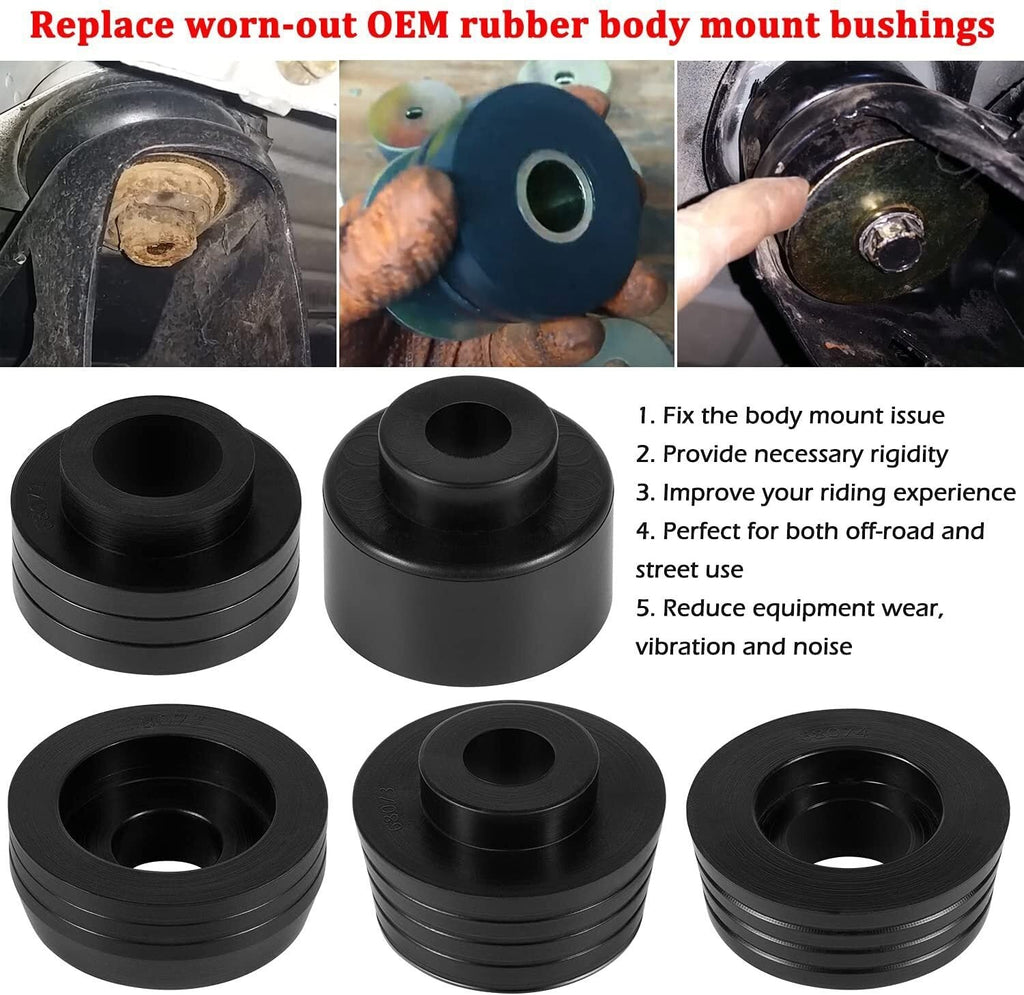 7-132-BL Body Mount Bushing Kit for 1978-1988 Regal Malibu Grand Prix Cutlass