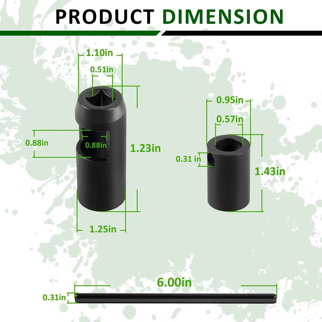 Injector Socket Tool for John Deere Servicegard Alt JDE92 7458 21mm