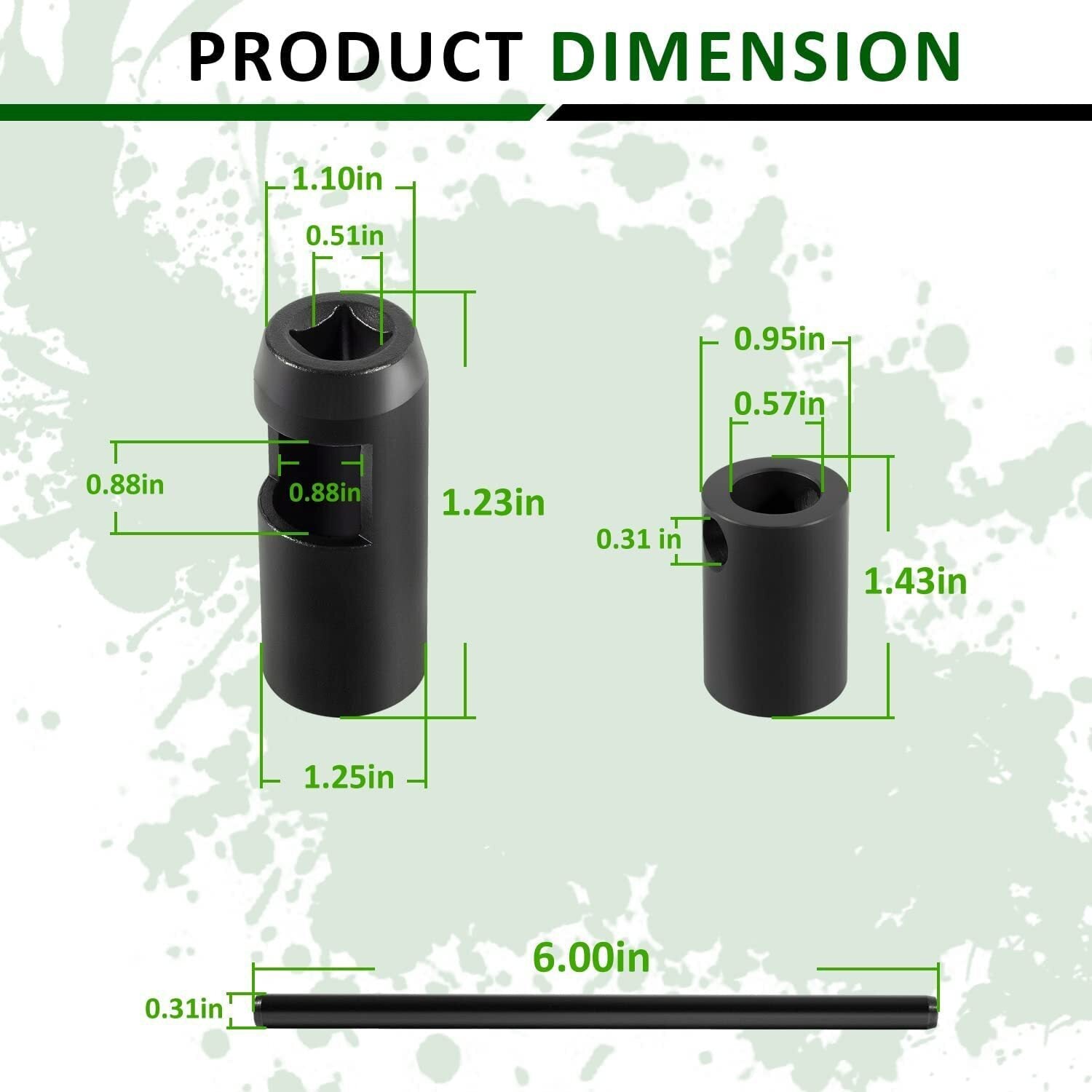 Injector Socket Tool for John Deere Servicegard Alt JDE92 7458 21mm