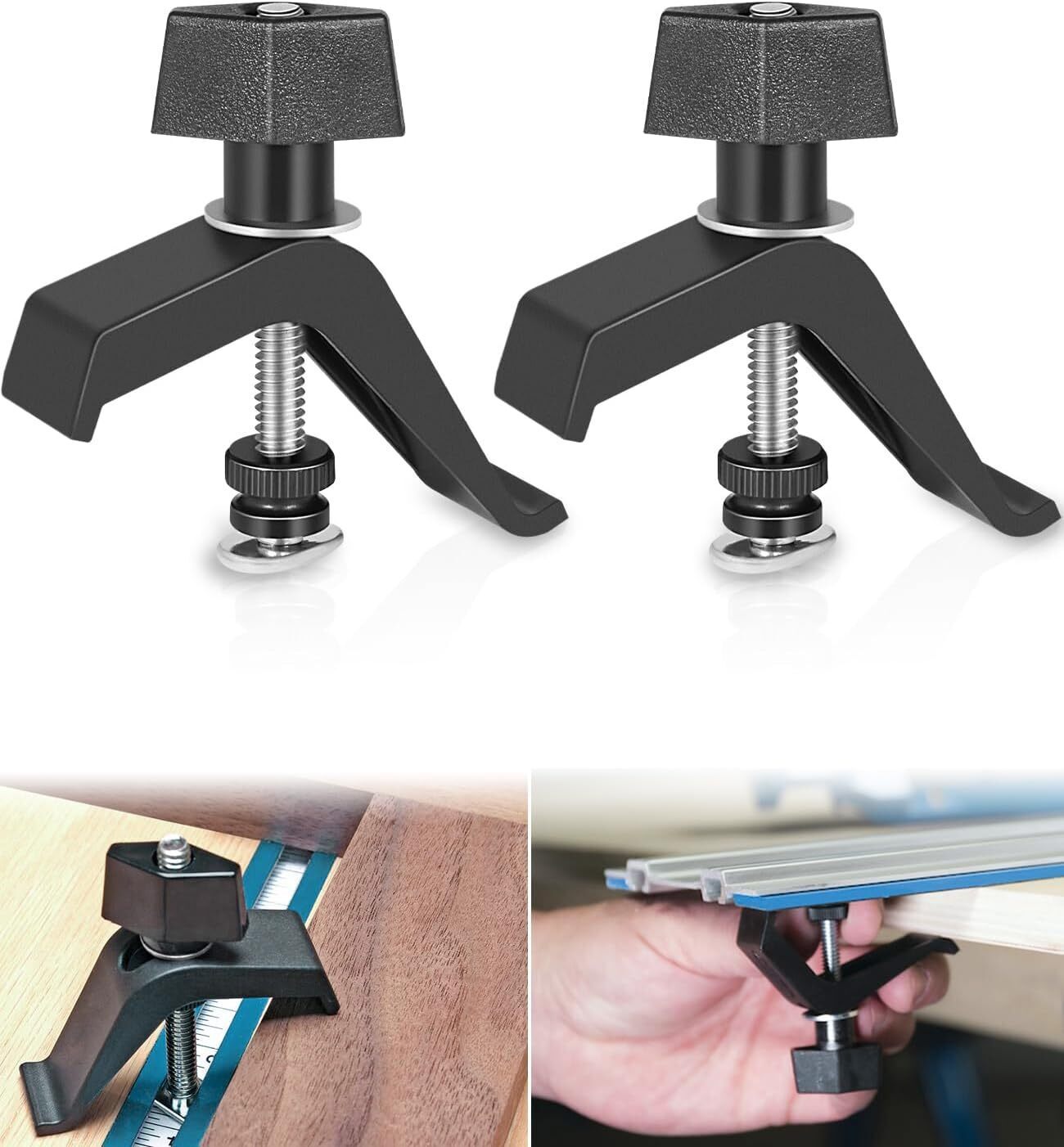 KMA7520 Track Clamps for Accu-Cut Products, for Kreg Trak Products (2 Pack/Set )