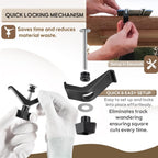 KMA7520 Track Clamps for Accu-Cut Products, for Kreg Trak Products (2 Pack/Set )