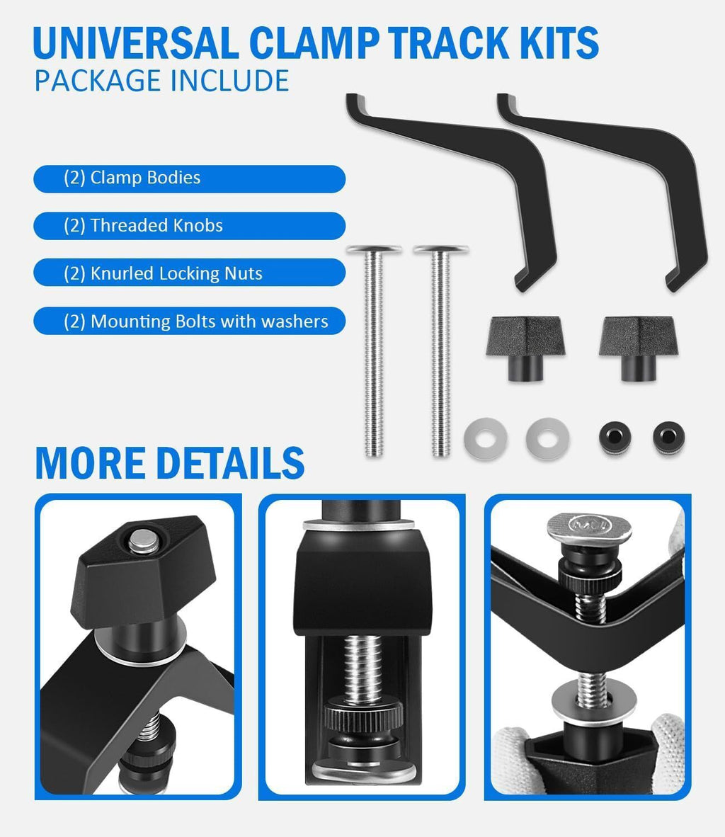 KMA7520 Track Clamps for Accu-Cut Products, for Kreg Trak Products (2 Pack/Set )