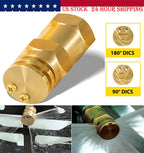 6541-01-CSK Boomless Broadcast Spray Nozzle 10 Orifices 90° 180°