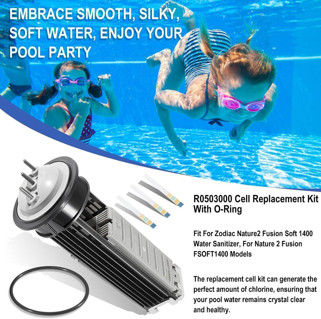 Replacement for Zodiac R0503000 Nature2 Fusion Soft 1400 Cell Replacement Kit