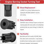 Timing Pin Injector Height Tool Barring Socket Steel Set for Cat 3406E C-15 C-16