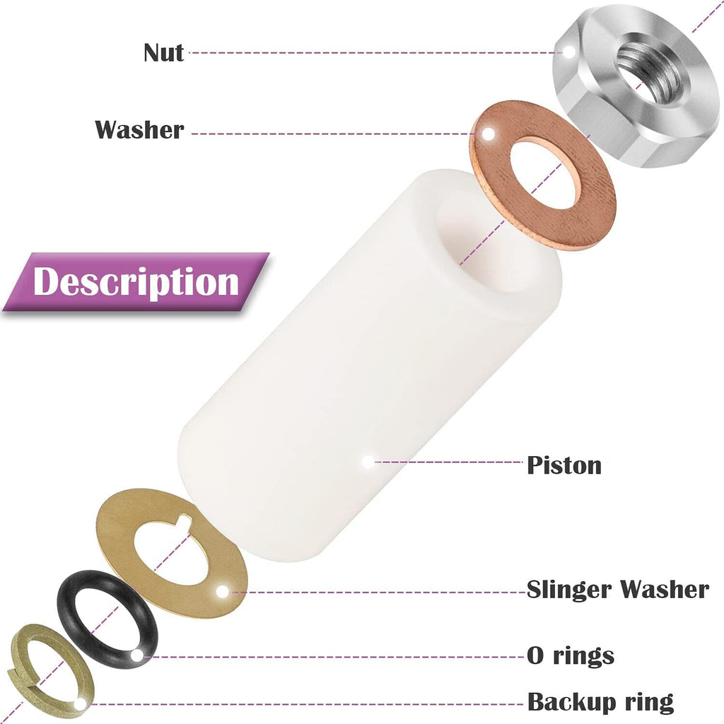 For Annovi Reverberi AR2546 Ceramic Plunger Repair Kit for RK RKA RKV 18mm Pump