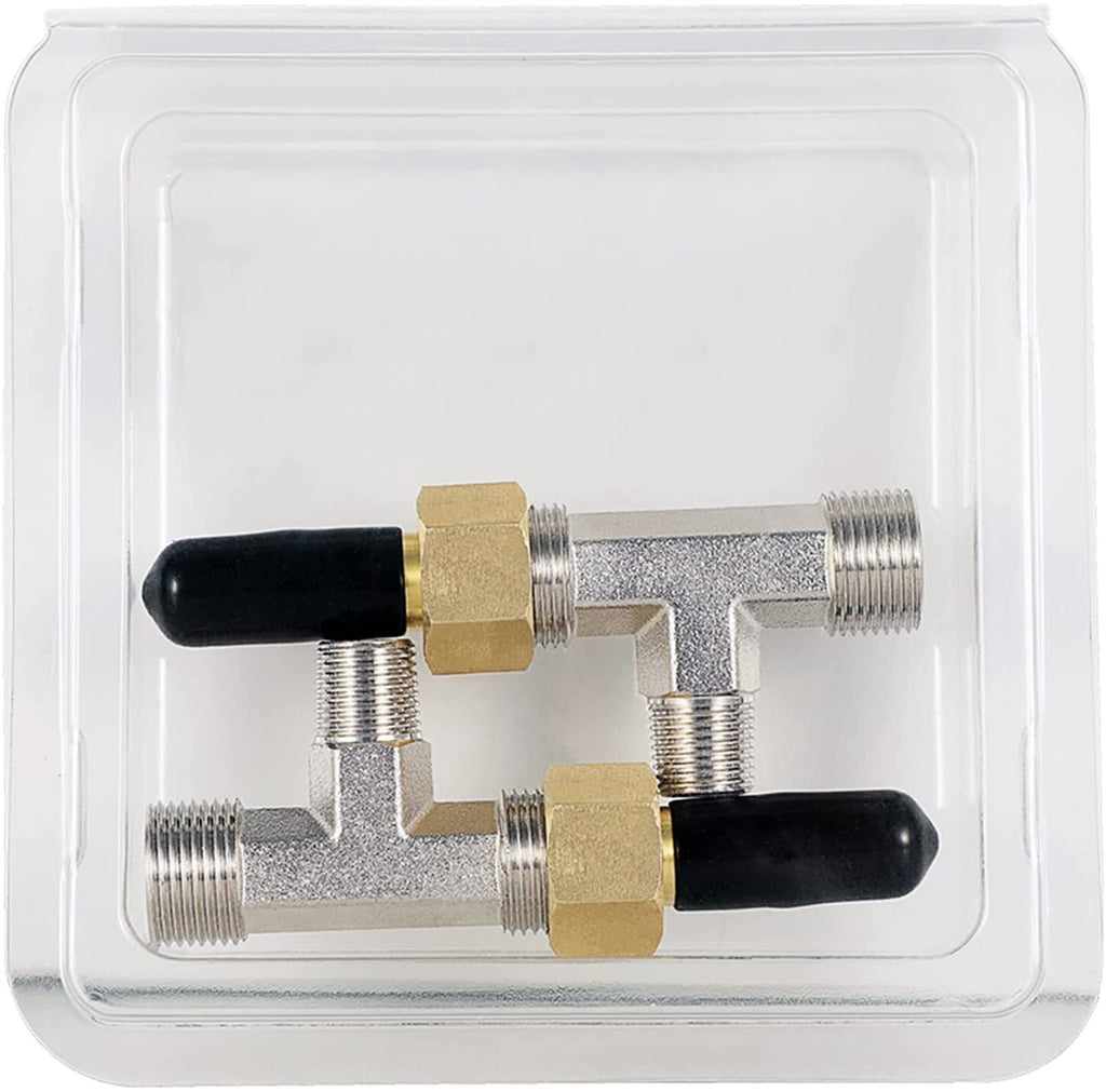 Hydraulic Steering Bleeder Tee Kit for Baystar HC4645H,Replaces SeaStar HF4202