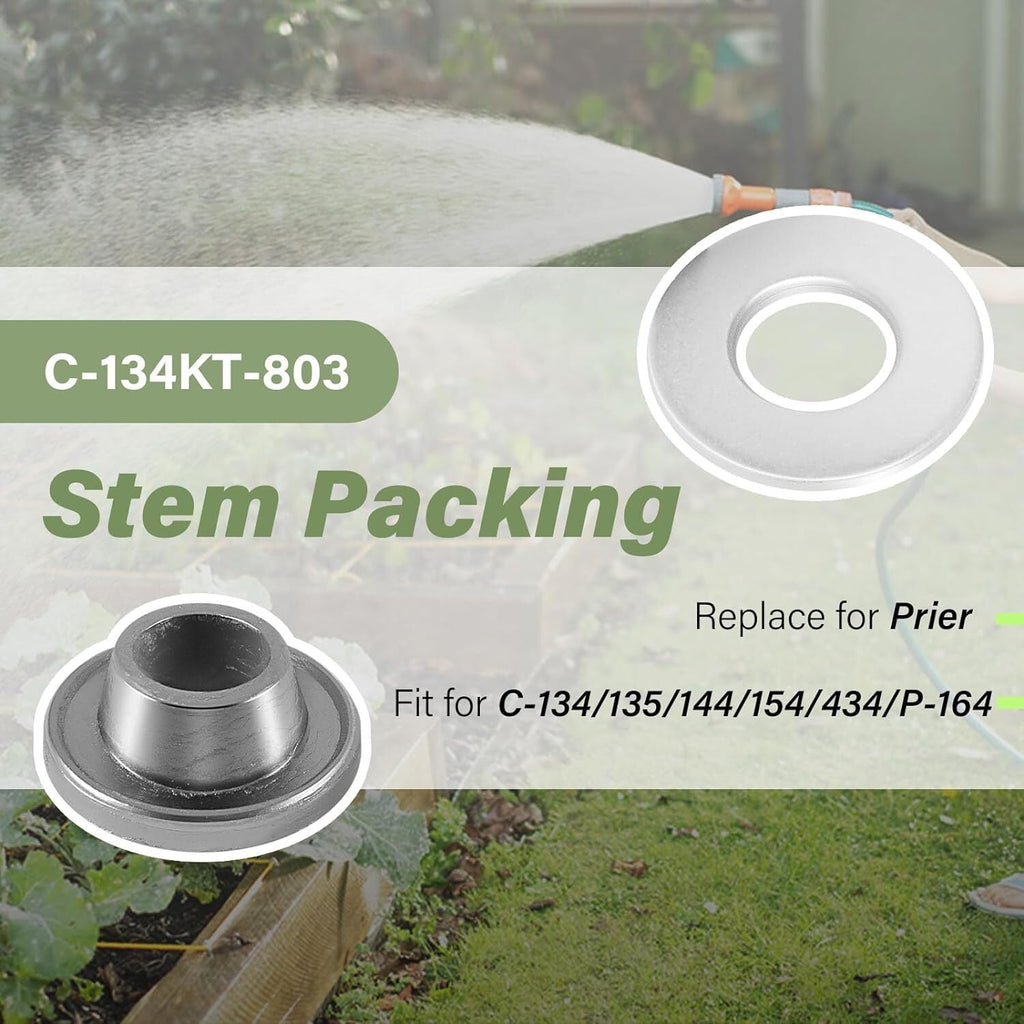 C-134KT-803 Stem Packing Kit for Prier C-134/135/144/154/434, P-164 Wall Hydrant
