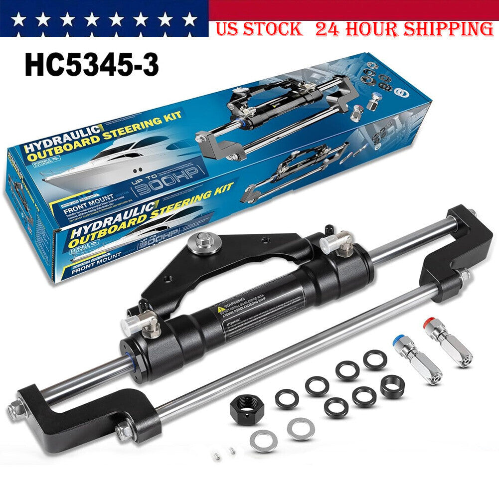 HC5345-3 Hydraulic Steering Cylinder for Outboard Boat up to 300HP 10.3MPa/1500P