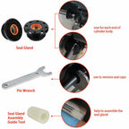 HS5167 Front Mount Hydraulic Steering Cylinder Seal Kit Bleed Kit for Seastar