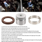 303-761 6.0L Powerstroke Front Crank Wear Sleeve Installer Tool Seal & Sleeve