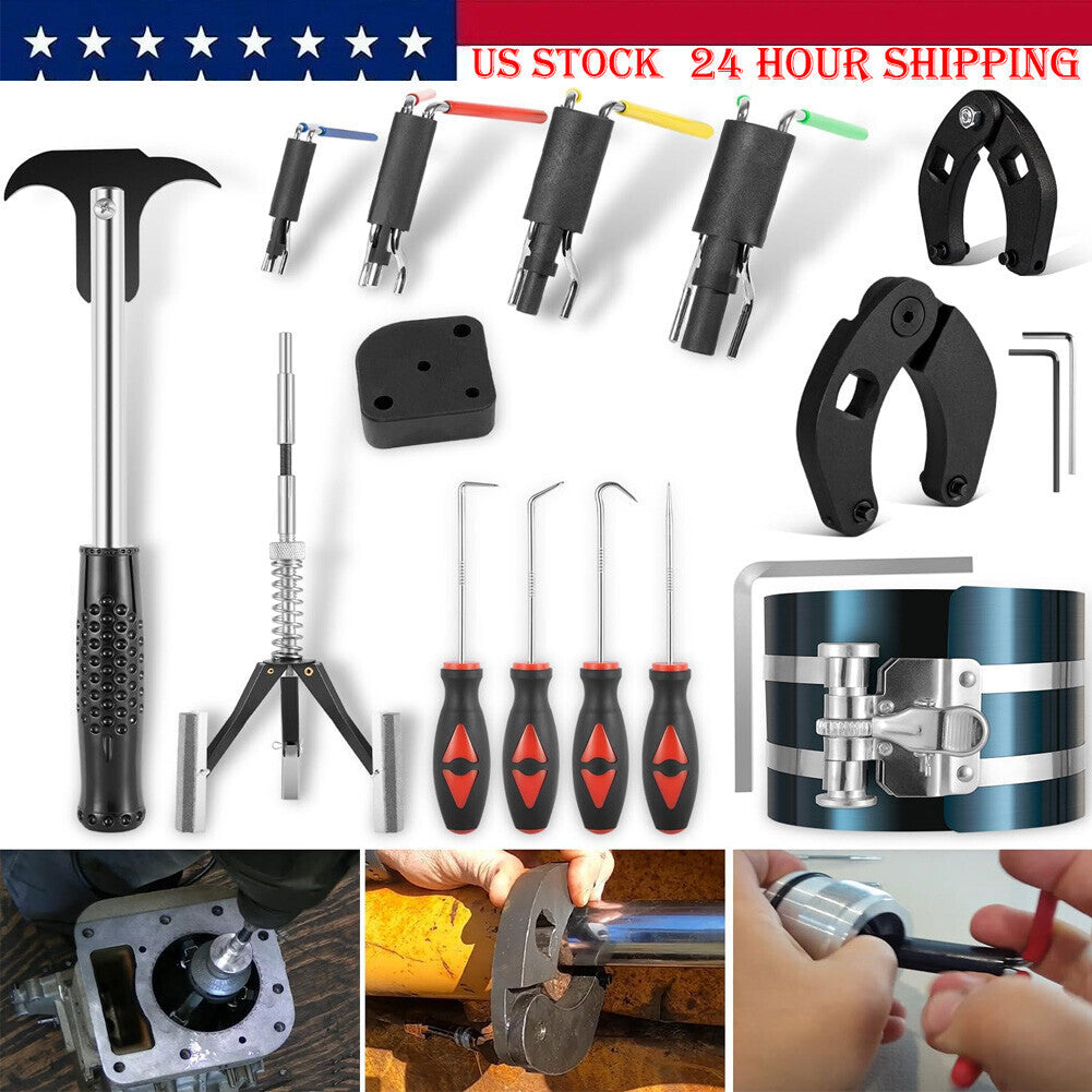 Hydraulic Cylinder Repair Tools Rod/Gland Wrench Seal Installer For Skid Steers