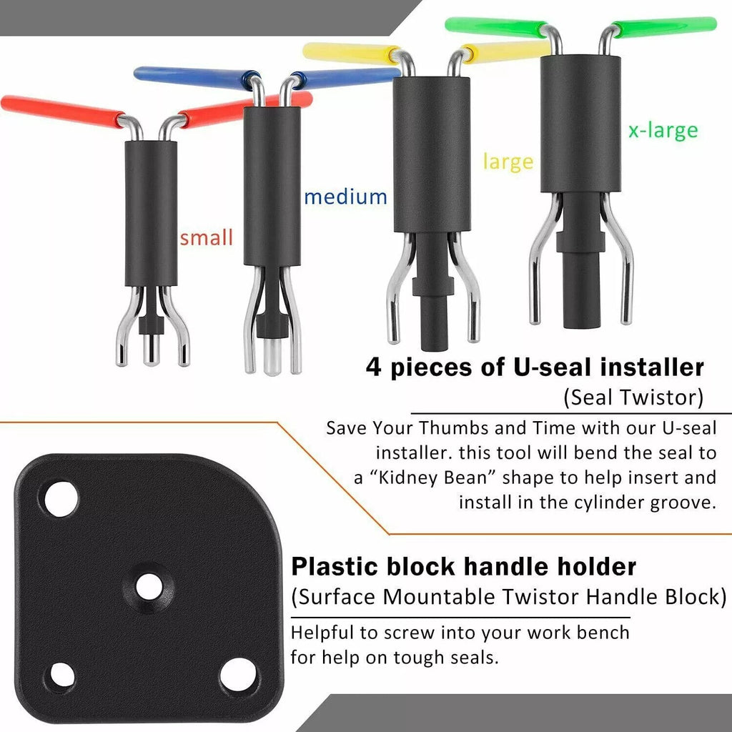 Hydraulic Cylinder Repair Tools Rod/Gland Wrench Seal Installer For Skid Steers