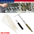 EN-47909 Injector Bore Cleaning Brush Set w/ Swabs For 6.6L Duramax Diesel